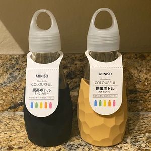 Miniso Glass Bottles
